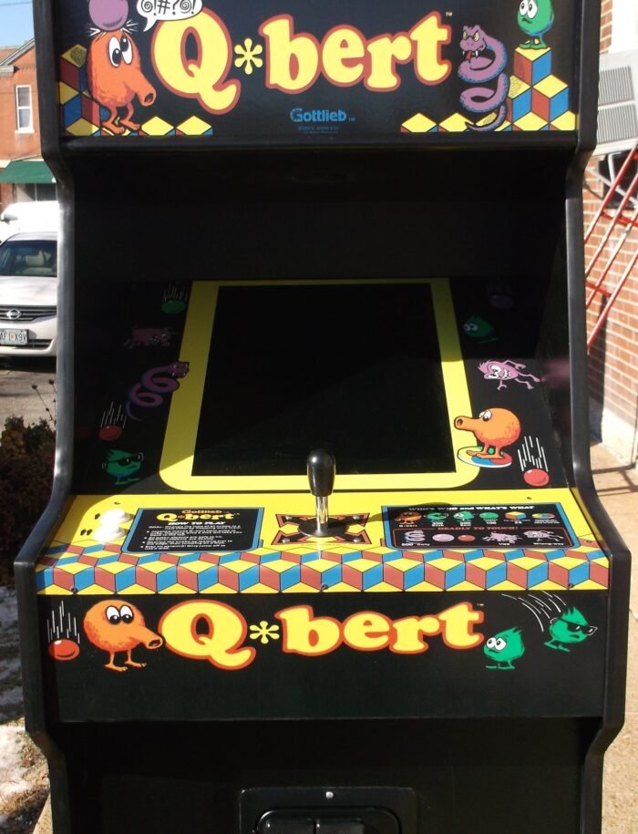 QBERT ARCADE WITH LOTS OF NEW PARTS-SHARP-HEAVY DUTY, COIN OPERATED, COMMERCIAL GRADE WITH FREE PLAY OPTION - Image 5