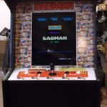 BAG MAN ARCADE GAME WITH LOTS OF NEW PARTS- EXTRA SHARP, Heavy Duty Coin Operated With Free Play Option