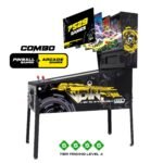 The Pincade Combo | Pinball & Arcade All-In-One Machine | 2 Player | 7529 Games