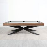 Playcraft Astral 8' Slate Pool Table in Walnut Finish - Image 3
