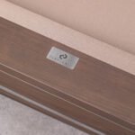 Playcraft Barcelona 8' Slate Pool Table in Walnut Gray on Silver Finish - Image 11