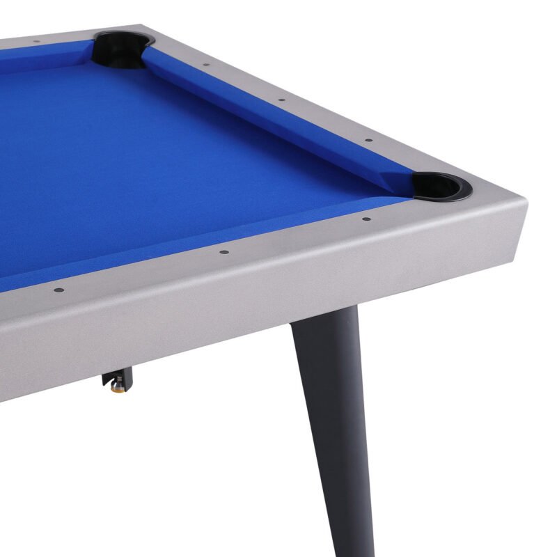 Playcraft Santorini 7 Outdoor Slate Pool Table with Dining Top Benches and Ping Pong 2