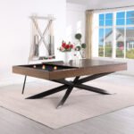 Playcraft Stella 8' Slate Pool Table in Dark Walnut Finish - Image 4