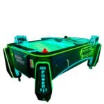 Power Glide Hockey™ Air Hockey Table with Neon Lights