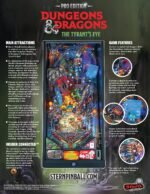 Pro Dungeons & Dragons: The Tyrant's Eye Pinball Machine by Stern Pinball - Image 5