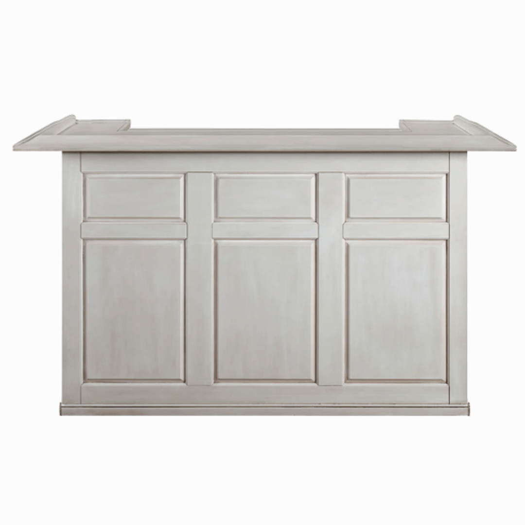 RAM_Game_Room_72_Bar_-_Antique_White RAM Game Room 72" Bar - Antique White - Image 1