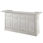 RAM Game Room 84" Bar - Antique White - Image 2