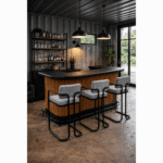 RAM Game Room Prohibition Series 60" Cocktail Bar - Image 10