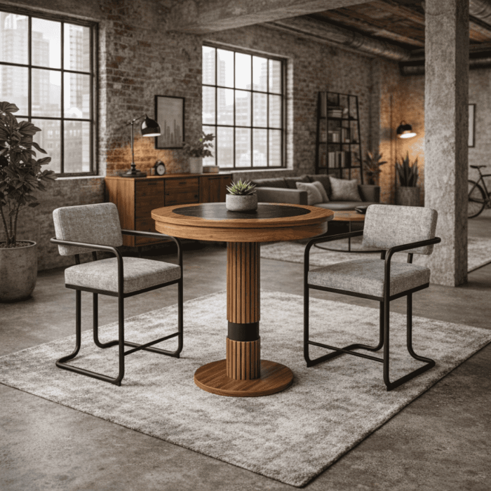 RAM Game Room Prohibition Series Pub Table - Image 5