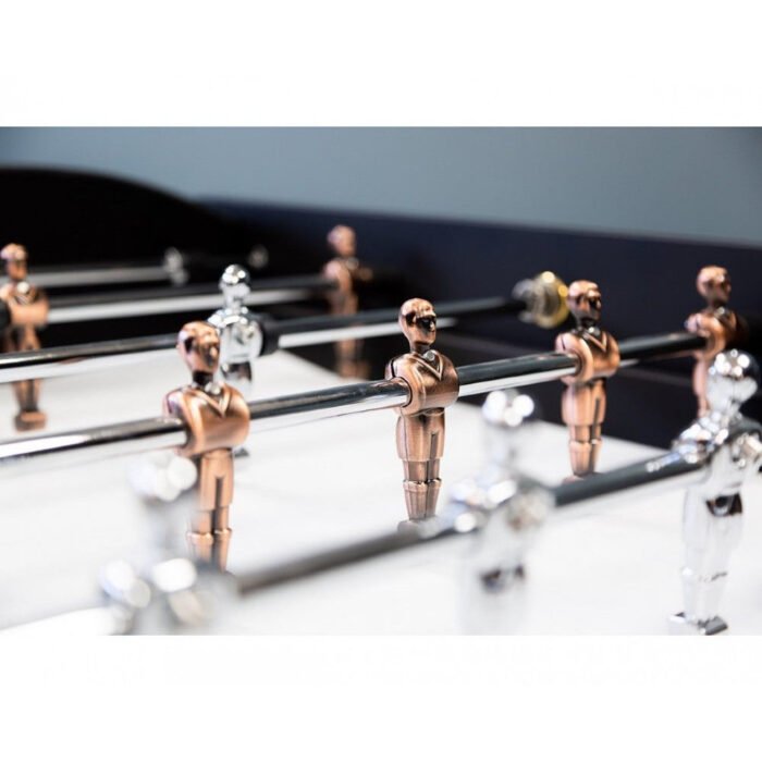 René Pierre Onyx Foosball Table in Marine Blue Matte Finish - Image 2