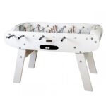 René Pierre Onyx Foosball Table in White Matte Finish