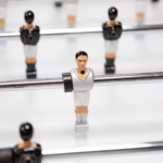 René Pierre Color Taupe Indoor Foosball Table - Image 6