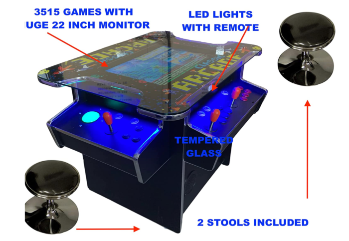 TRACKBALL Cocktail Arcade Machine 4600 Multi cade Retro 4600 games Cabinet - Image 2