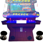 Dark Wood Cocktail Arcade Machine 3505 Games Tilt Up  Retro Multi-cade  Retro Classic Games Table