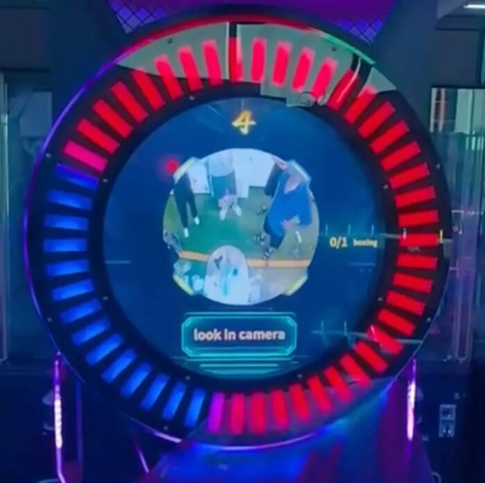 Face-Off Live™ Real-Time Boxing Arcade Machine with Wifi/HD Camera for Online Play - Image 5