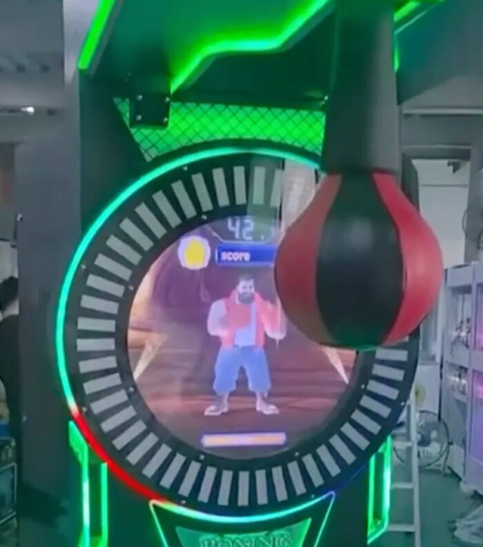 Face-Off Live™ Real-Time Boxing Arcade Machine with Wifi/HD Camera for Online Play - Image 2