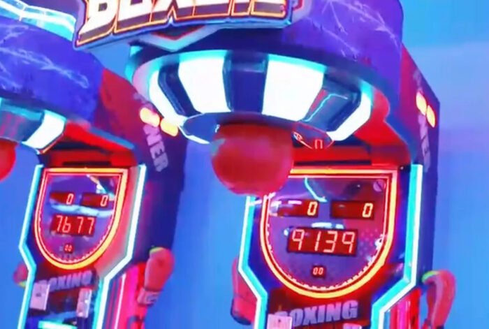 MMA Fight Boxer Extreme™ - Heavy Hit Arena with Power Up Light Package | Boxing Arcade Machine with Neon Lights - Image 7