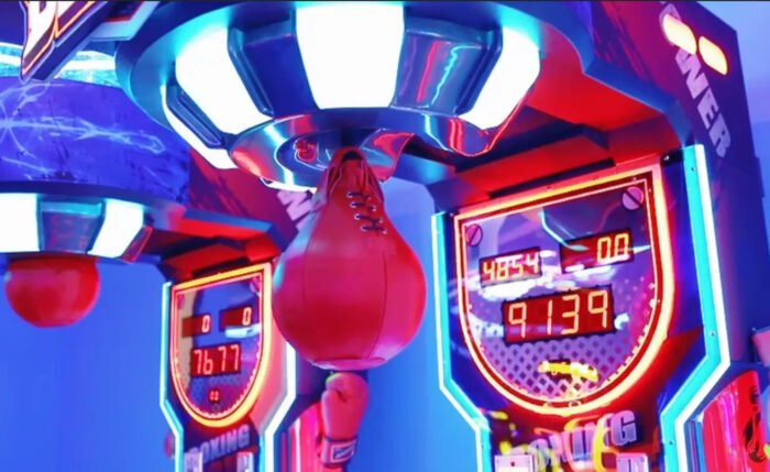 MMA Fight Boxer Extreme™ - Heavy Hit Arena with Power Up Light Package | Boxing Arcade Machine with Neon Lights - Image 12