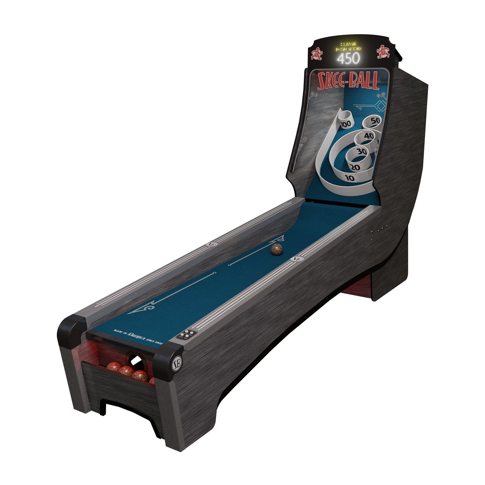 Skee-Ball-Home-Arcade-Premium-With-Indigo-Cork Skee-Ball Home Arcade Premium With Indigo Cork - Image 1