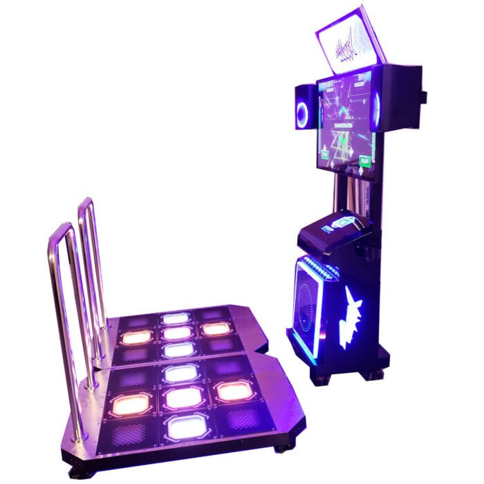 Step Revolution StepManiaX Arcade Dance Game Compact Machine - Image 2