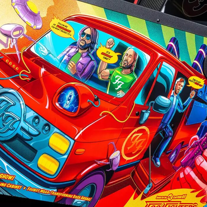 Stern Foo Fighters Premium Pinball Machine - Image 21