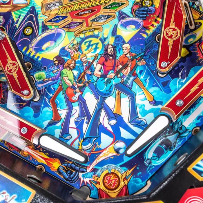 Stern Foo Fighters Pro Pinball Machine - Image 10