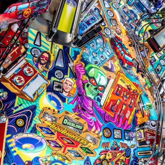 Stern Foo Fighters Pro Pinball Machine - Image 22