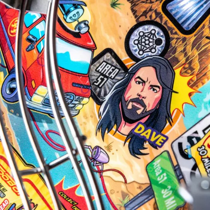 Stern Foo Fighters Pro Pinball Machine - Image 24