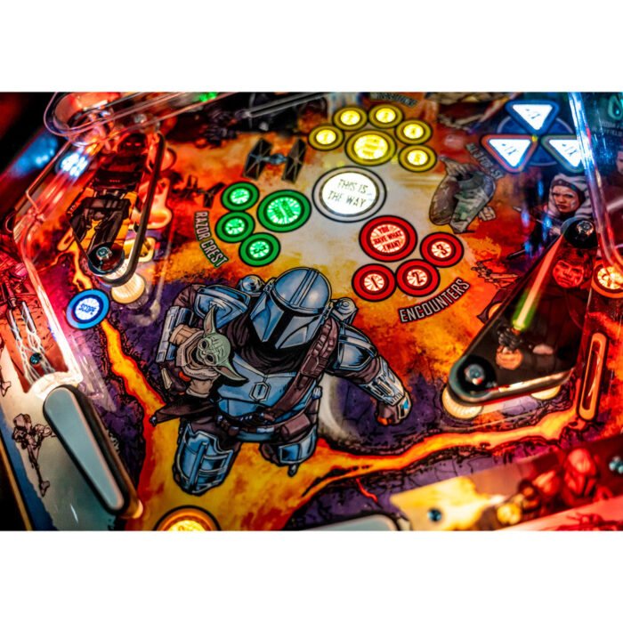 Stern The Mandalorian Pro Pinball Machine - Image 5