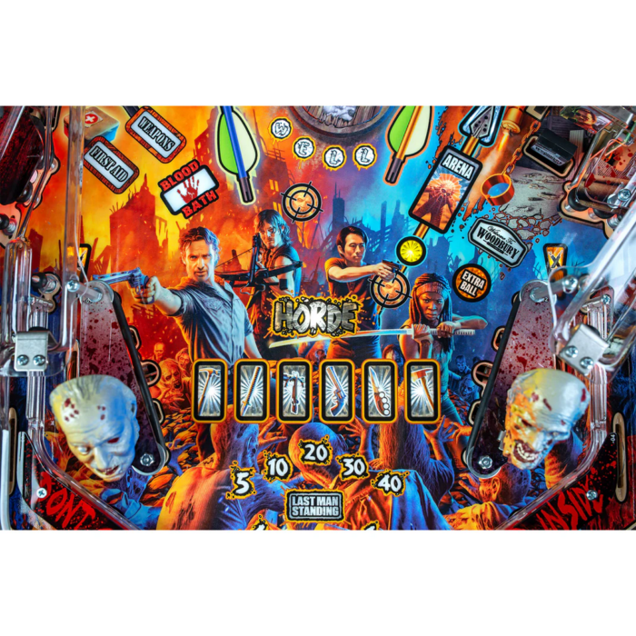Stern The Walking Dead Remastered Pinball Machine - Image 9
