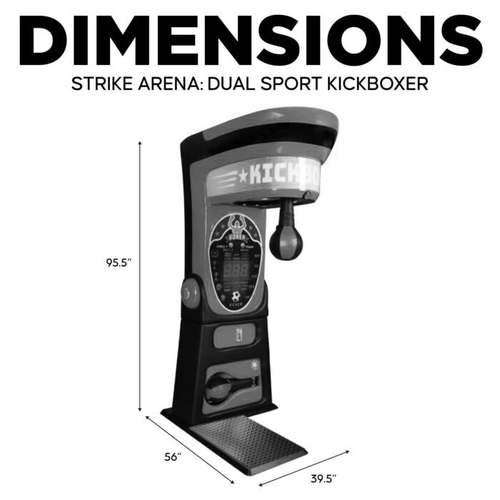 Strike Arena™ Dual Sport Kick Boxer Arcade - Image 3