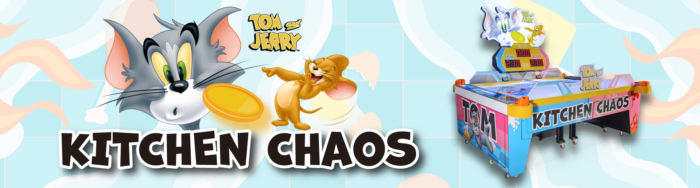 Namco Tom and Jerry Kitchen Chaos Multi Puck Air Hockey - Image 3