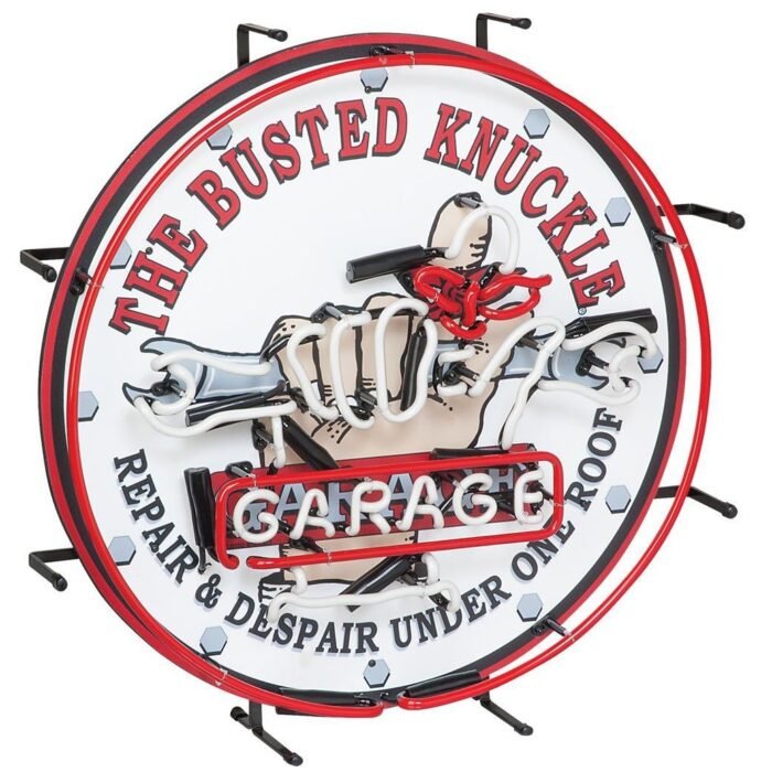 The Busted Knuckle Garage Neon Sign - Image 2