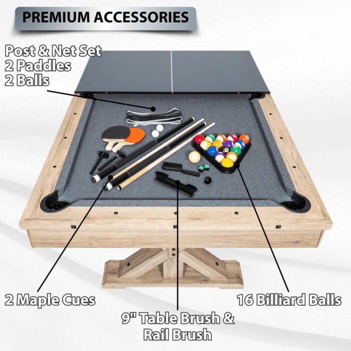 Freetime Fun The Rockford 7' Multi-Game Table - Image 7
