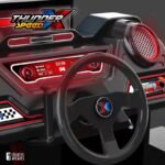 Linked Thunder Speed X™ Racers - Set of 2 Racing Simulators with Force Feedback and Wifi Connection for Online Play - Image 5