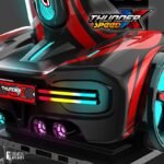 Linked Thunder Speed X™ Racers - Set of 2 Racing Simulators with Force Feedback and Wifi Connection for Online Play - Image 6