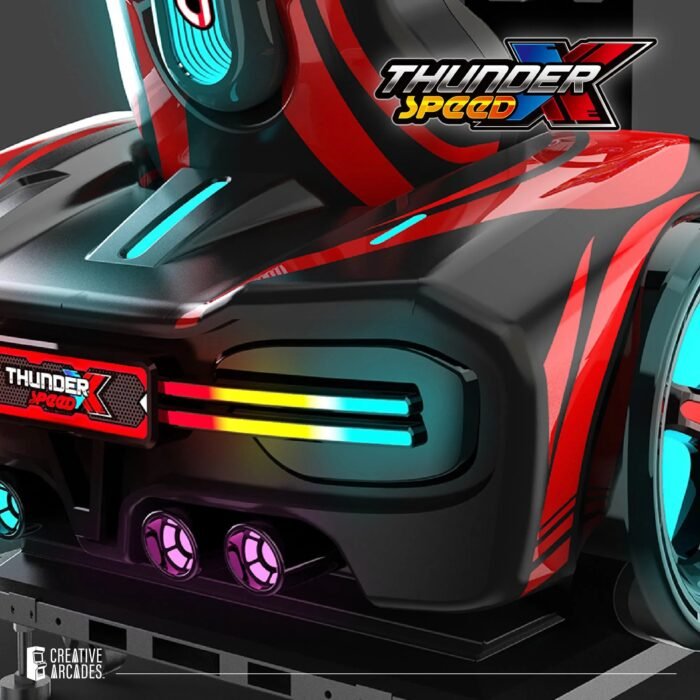 Thunder Speed X™ - Racing Simulator with Force Feedback and Wifi Connection for Online Play - Image 5