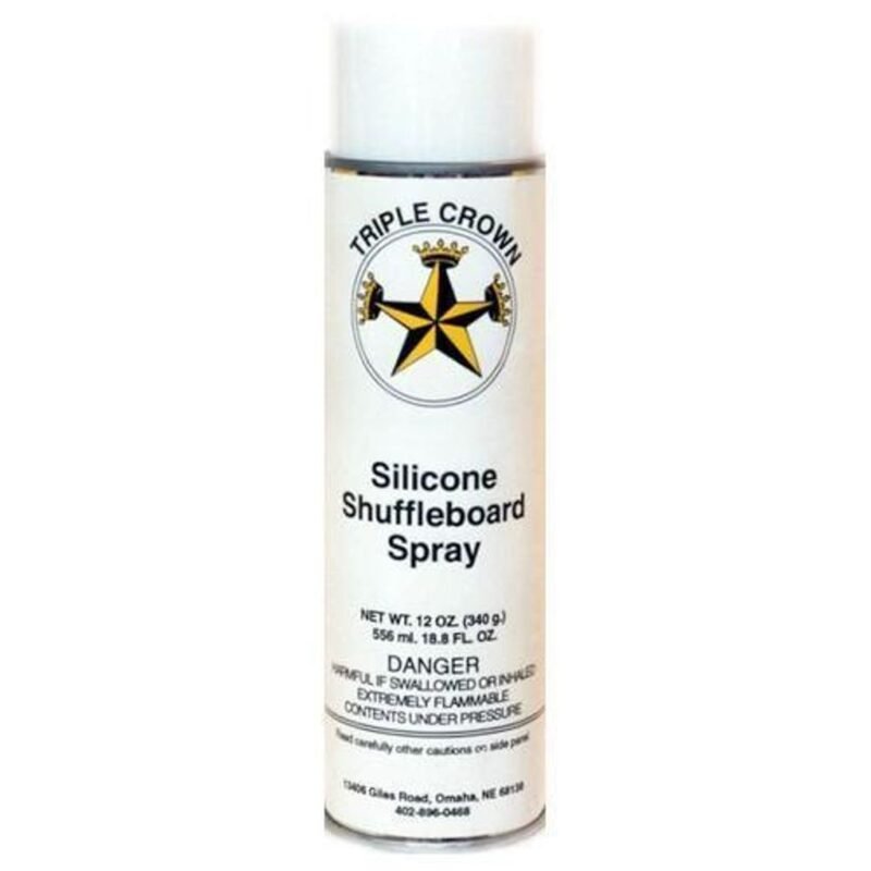 Triple Crown Silicone Shuffleboard Spray