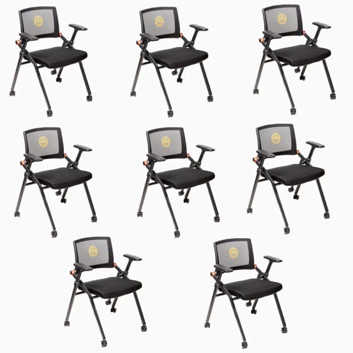 Triton Folding Poker Chairs With Wheels - Image 2