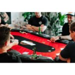 Triton 90" Premium 10 Player Folding Poker Table - Image 5