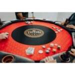 Triton Classic Folding 8 Player Poker Table - Image 4