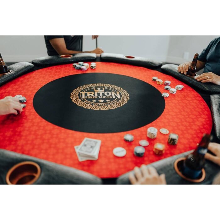 Triton Classic Folding 8 Player Poker Table - Image 4