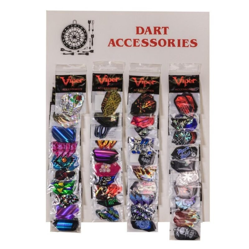 Viper Accessory Card w 40 2 D Glitter Flights