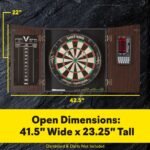 Viper Vault Deluxe Dartboard Cabinet with Integrated Pro Score - Image 12