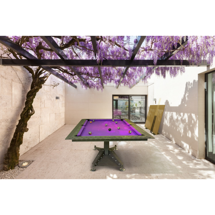 Vision Billiards Decotech Industrial Modern Convertible Pool Table - Image 2