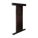 Weathered Dark Chestnut Deluxe Wall Rack - Image 2