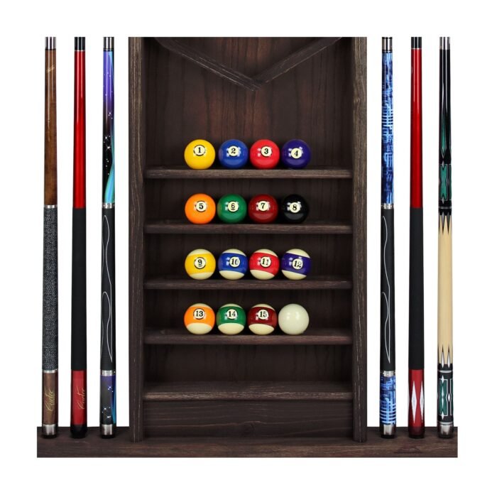 Weathered Dark Chestnut Deluxe Wall Rack - Image 4