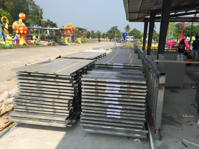 Amusement Park Rides - Luxury LED Bumper Car Floor With Lights - Image 4