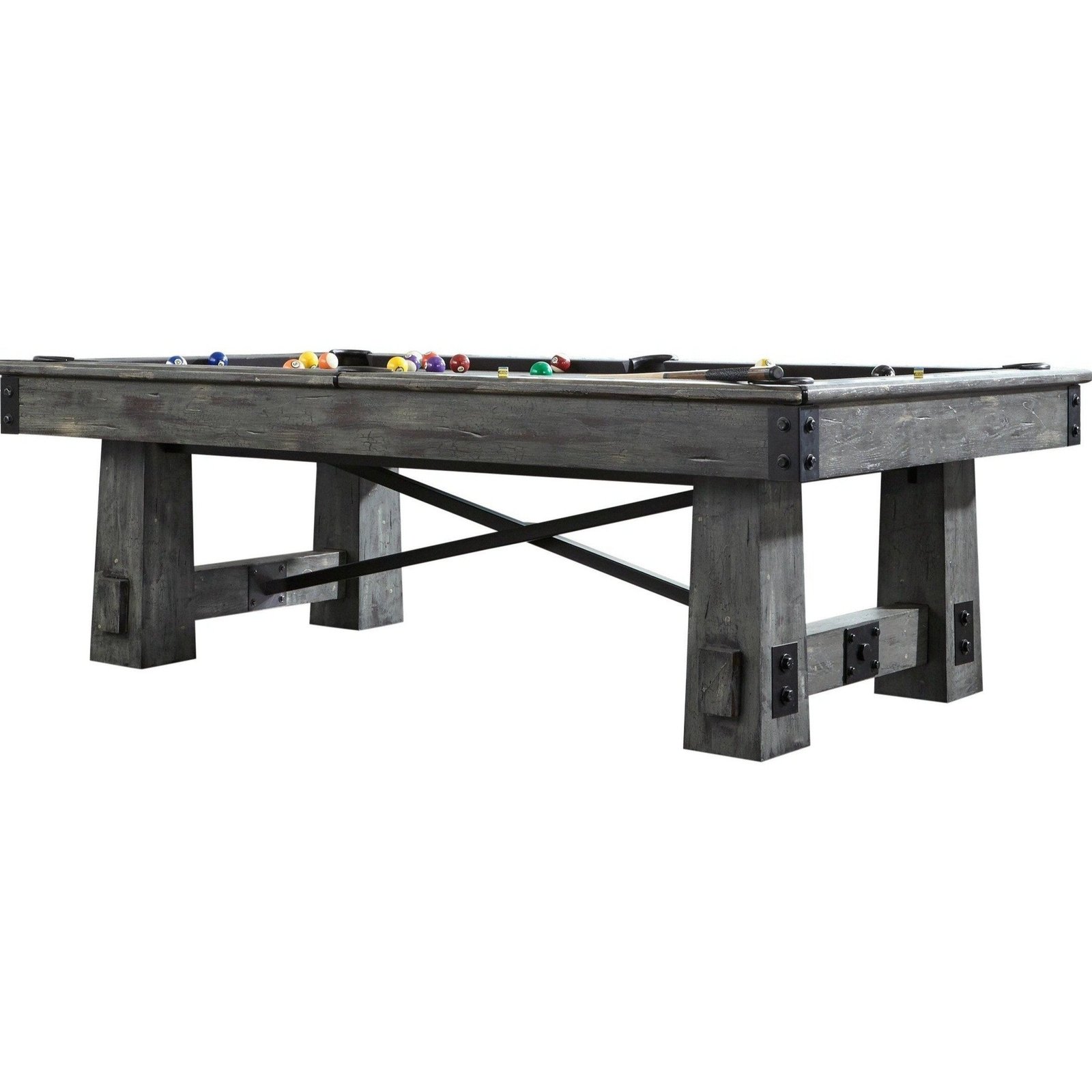 american-heritage-fresco-8-pool-table American Heritage Fresco 8' Pool Table - Image 1