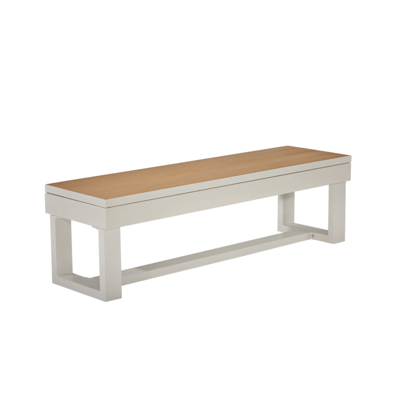 american heritage lanai outdoor bench oyster grey 4